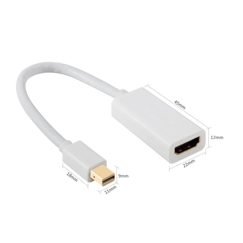 Цифровые кабели аудио видео кабель Mini DisplayPort к HDMI адаптер Высокое качество