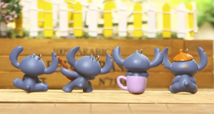 Лидер продаж 4 шт./компл. мини фигурка ститча набор игрушек аниме Ститч экшн