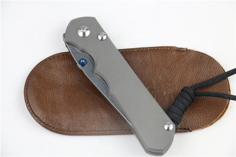 Тепла Sebenza 25 складной Ножи для шашлыков Тактический D2 лезвие TC4 Титан ручкой