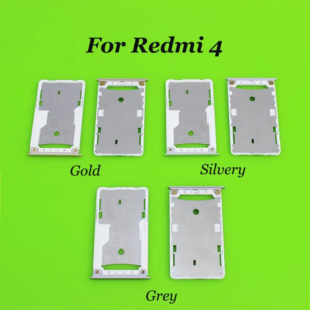 Лоток для SIM-карты YuXi Xiaomi Redmi 4A / 4X 4 Note гнездо гнезда держатель адаптеры Сменные