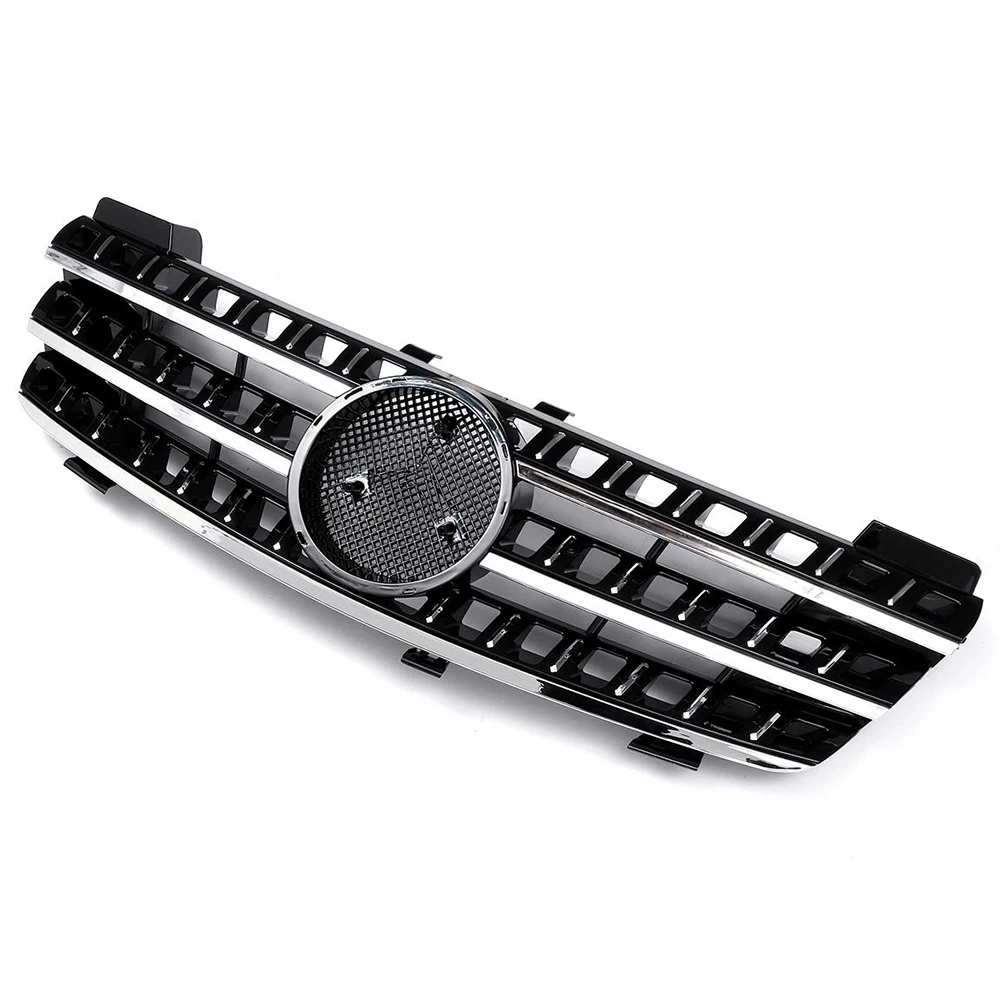 

SBAIREA W164 Car Front Bumper Upper Grill For Mercedes Benz ML Class W164 ML320 ML350 ML550 Autogrill 2005-2008 Racing Grill