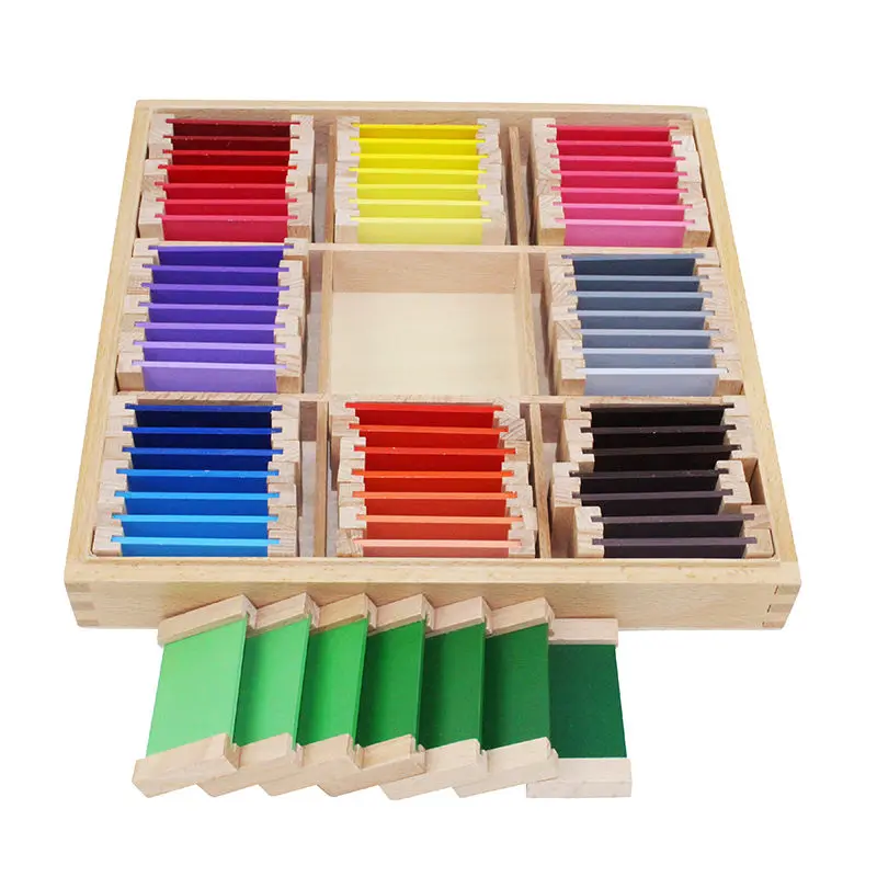 Baby Kids Toys Montessori Material Sensory Early Education Color Tablet Box Size 25.8*25.8*3.3 cm | Игрушки и хобби