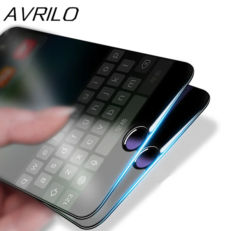 2 шт. Стекло для iPhone 7 6 6S плюс Экран протектор 3d изогнутый край Премиум закаленное