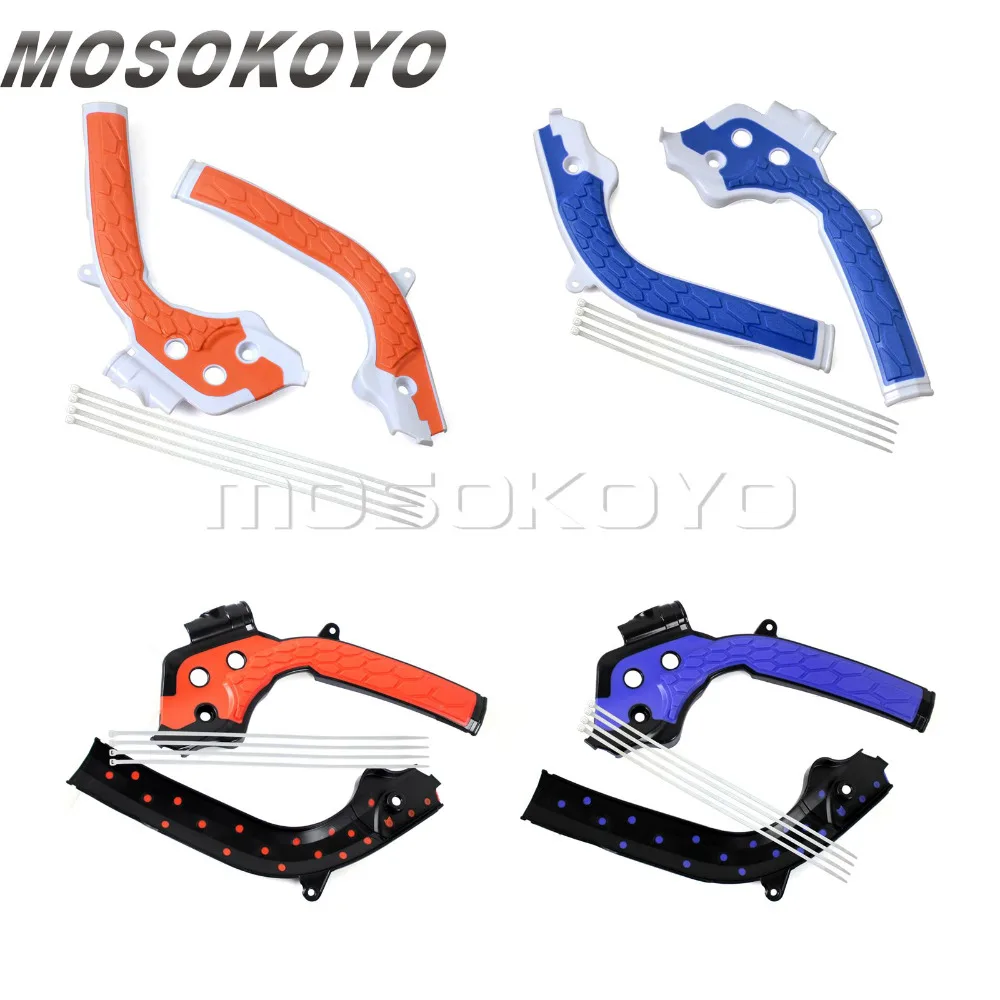 Для TE/FE/FC/TC 125/250/300/350/450 синий Байк каркасные охранники мотокроссные штаны защитные