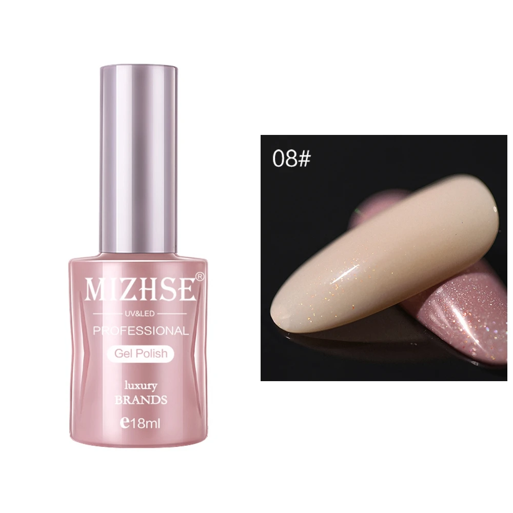 High Gloss Gel 008 MIZHSE 18 мл основа и верхнее покрытие УФ гель лак для ногтей 15 мл Прозрачный впитывающий праймер Гель-лак стойкий Гель-лак для нейл-арта - Цвет: High Gloss Gel 008