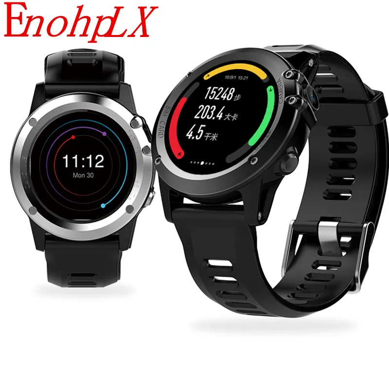 H1 android 4.4 Smart watch waterproof 1.39inch mtk6572 SmartWatch for iPhone support 3G wifi GPS SIM GSM WCDMA |