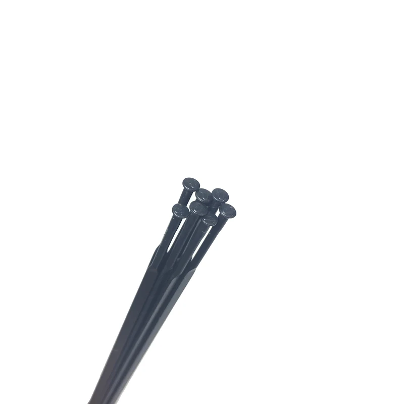 

210 - 305mm Pillar PSR Aero 1432 Spokes Black Straight Pull Or J-Bend Head Gauge 14 With Free Brass Nipples