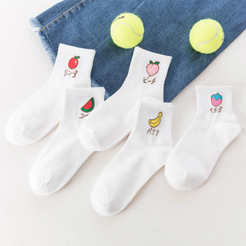 1 пара милые хлопковые носки в полоску женские удобные короткие для скейтборда