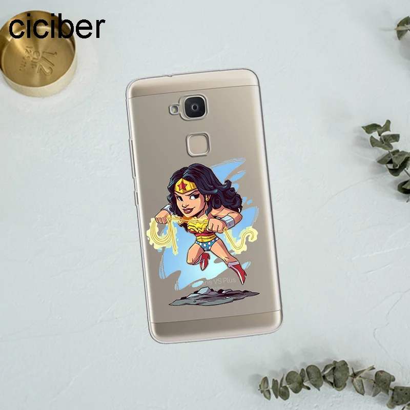 Ciciber Marvel Бэтмен для BQ Aquaris U2 C U X5 V VS X2 X M Plus Lite Pro Мягкий ТПУ чехол телефона M5 E5s M5.5 E4.5