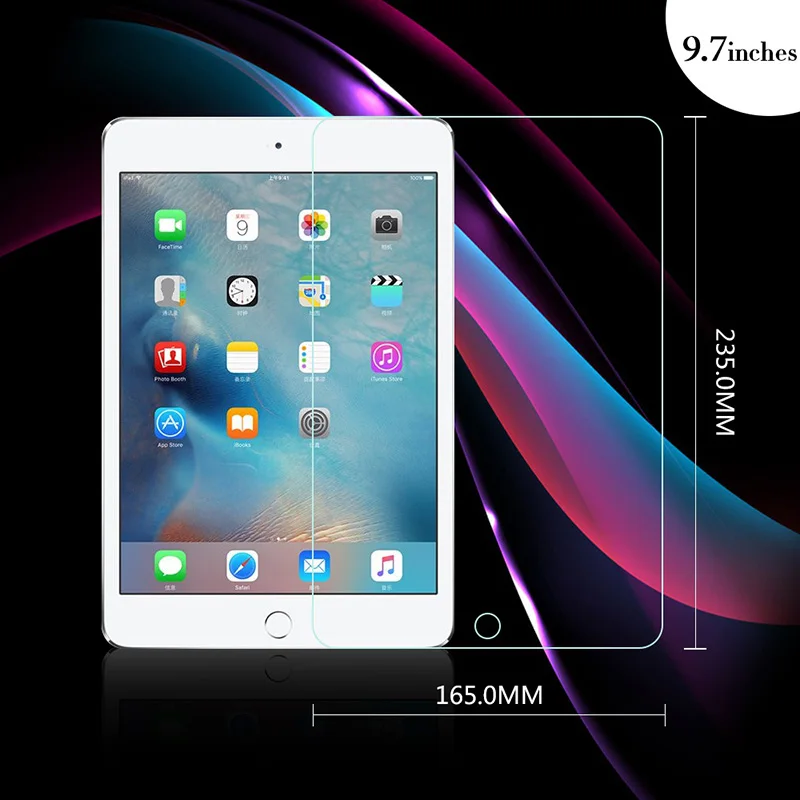 9H Премиум Защита экрана для iPad Air 1 2 закаленное стекло прозрачная передняя