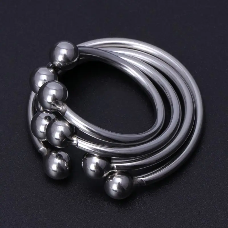 Кольца для пениса из нержавеющей стали кольцо увеличения эрекции взрослых секс