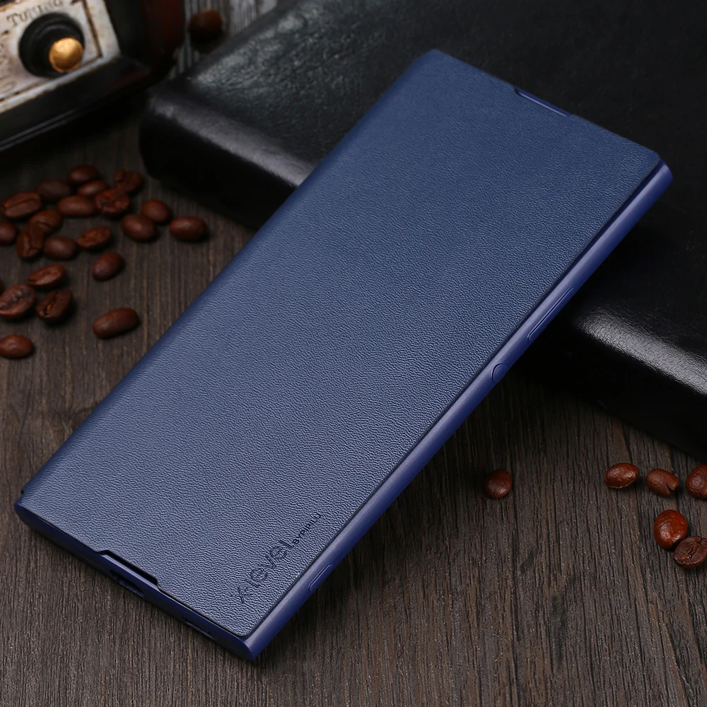 Чехол книжка X Level для Sony Xperia XZ XZ1 XZ2 XZ3 Premium XA2 Ultra 10 plus роскошный кожаный чехол в