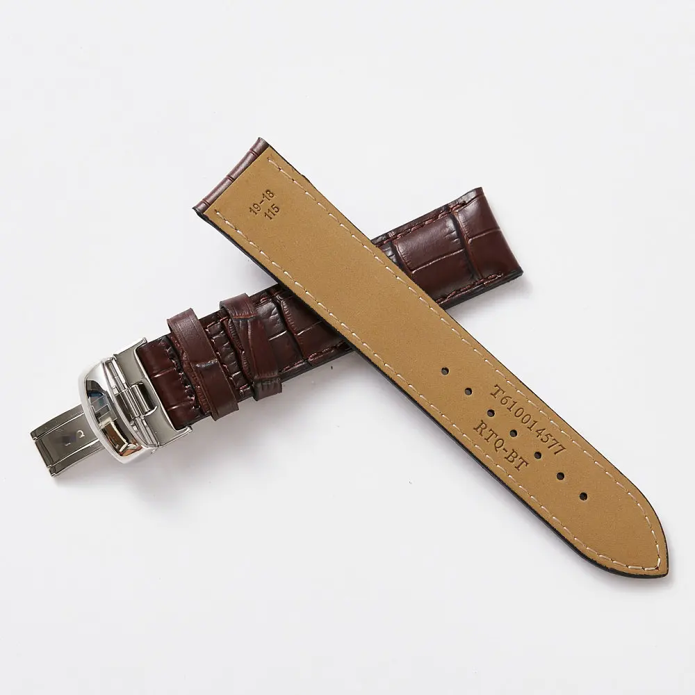 Большой ремешок высокого качества из натуральной кожи для часов Tissot Замена