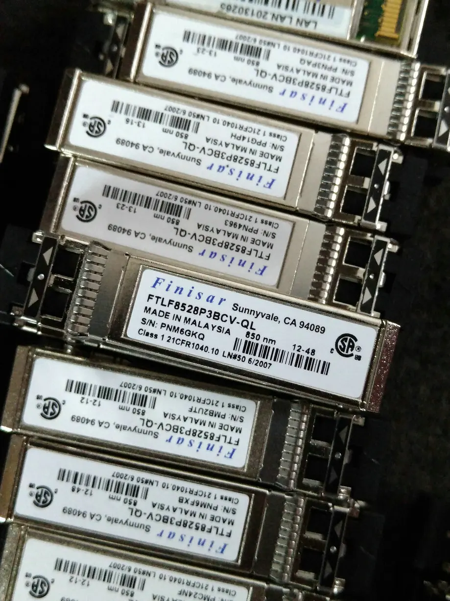 RaidStorage Finisar FTLF8528P3BCV-QL SFP + 8 Гб Гбит/с LC волоконно-канальный трансивер qlogic для QLE2560