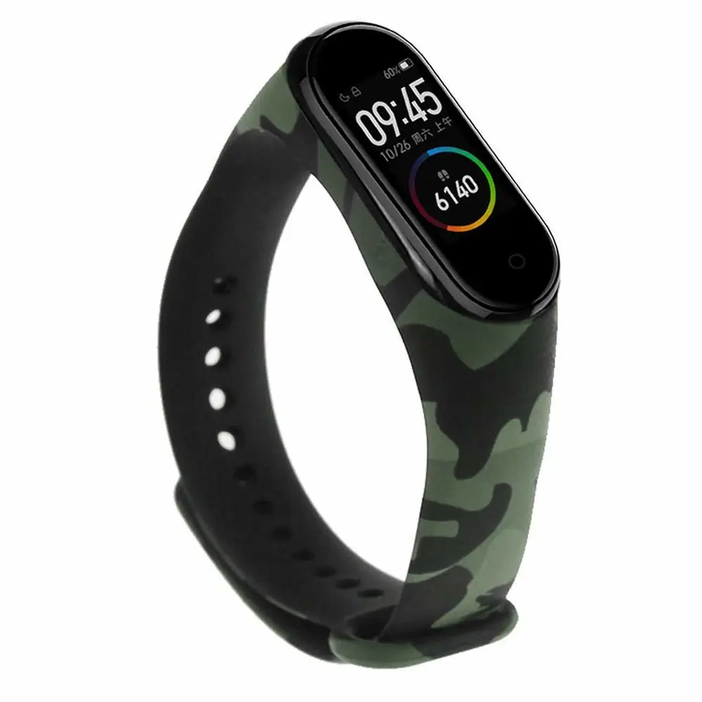 Силиконовый сменный ремешок для Xiaomi Mi Band 4 Miband аксессуары смарт часов|Ремешки