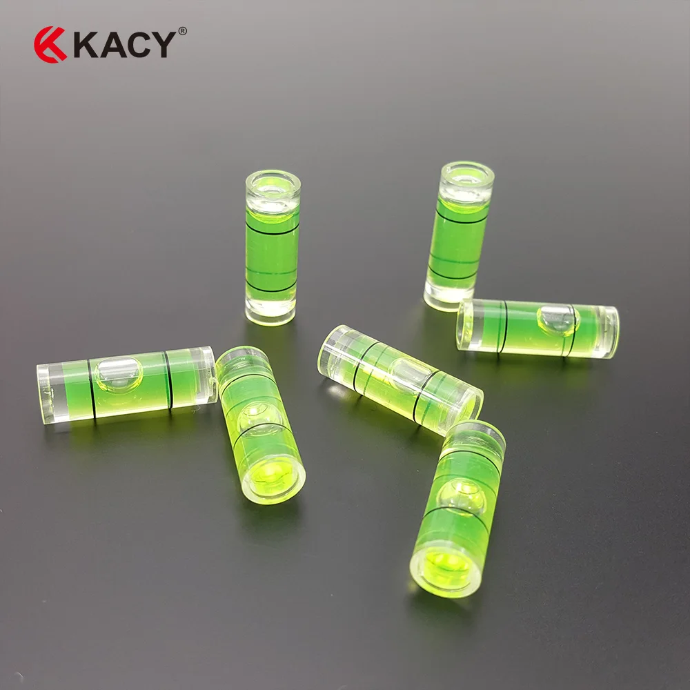 Пластиковый круглый пузырьковый уровень KACY 100 шт./лот 8x35 мм поверхности спиртовой