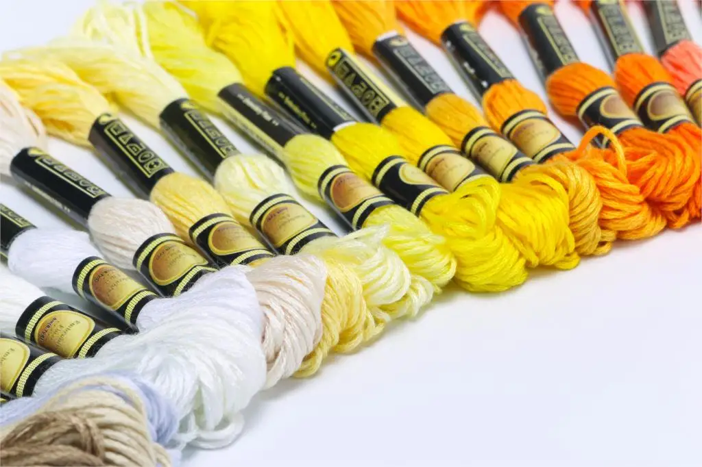oneroom Cross Stitch threads The two label cxc Style 10PCS Cotton Embroidery Thread Floss Sewing Skeins 5 | Дом и сад
