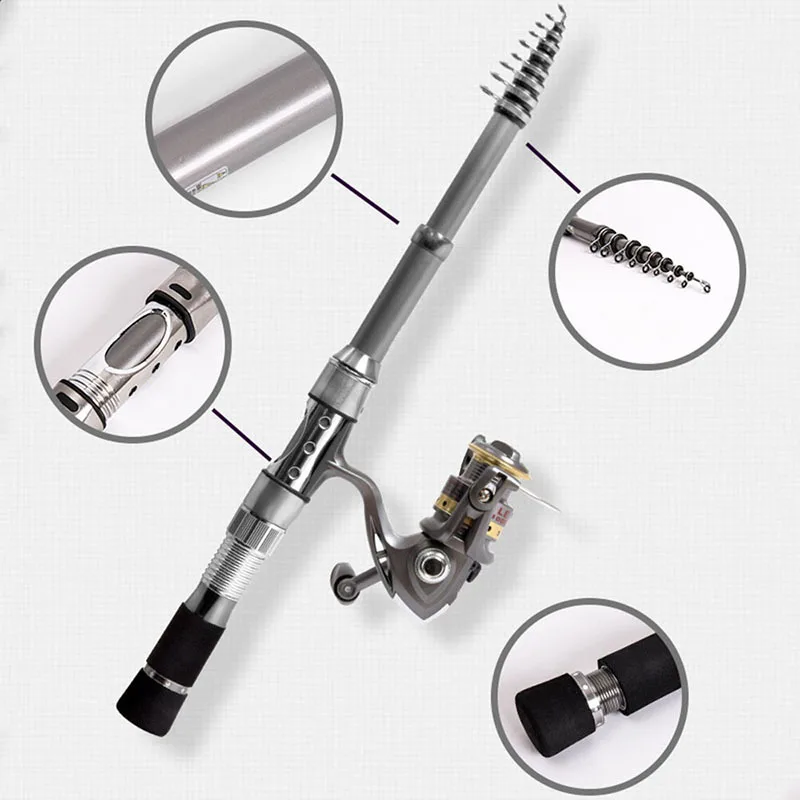 Телескопическая удочка из углеродного волокна|Удочки| |