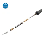 936 паяльник для подключения к Отопление лезвие для чехол на заднюю панель мобильного телефона Стекло клея удаление инструмент материнскую плату клея отпечатков пальцев IC инструмент для ремонта