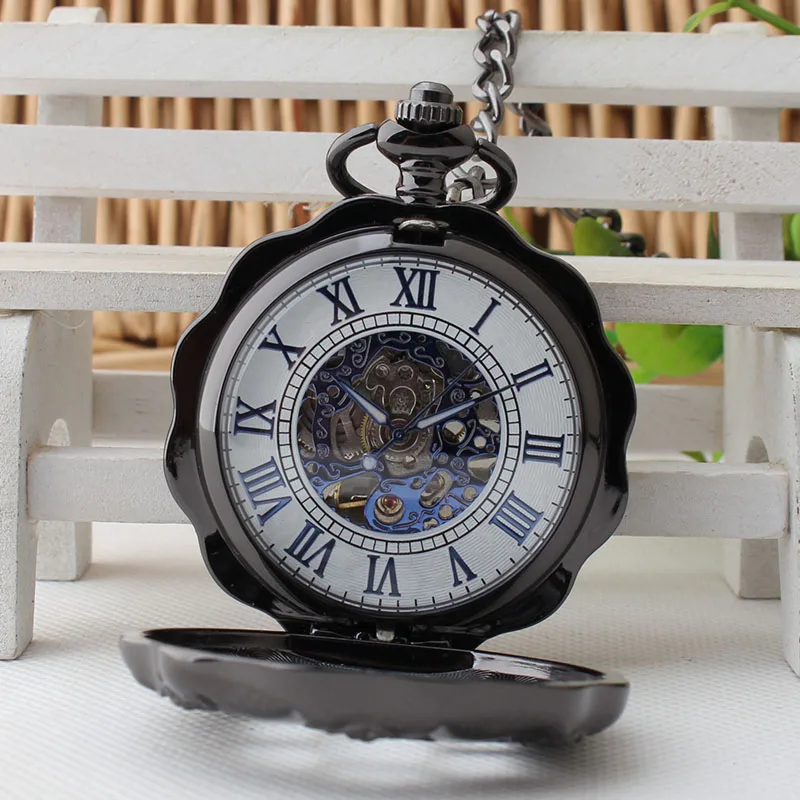 2017 новый полуавтоматический механические карманные часы студент творческий