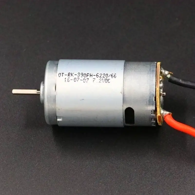 

FATJAY RC 390 высокоскоростной мотор с щеточным двигателем 7,4 В 24000 об/мин для радиоуправления 1/16 1/18 автомобилей лодок