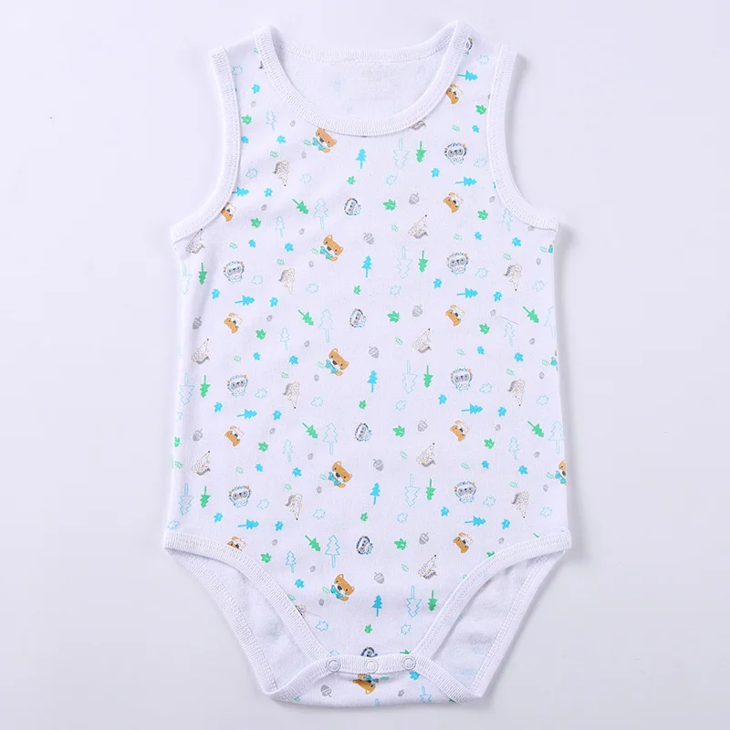 Vestidos/Одежда для новорожденных девочек; Одежда для маленьких мальчиков; летнее Боди без рукавов; импортный комбинезон; одежда для малышей из хлопка