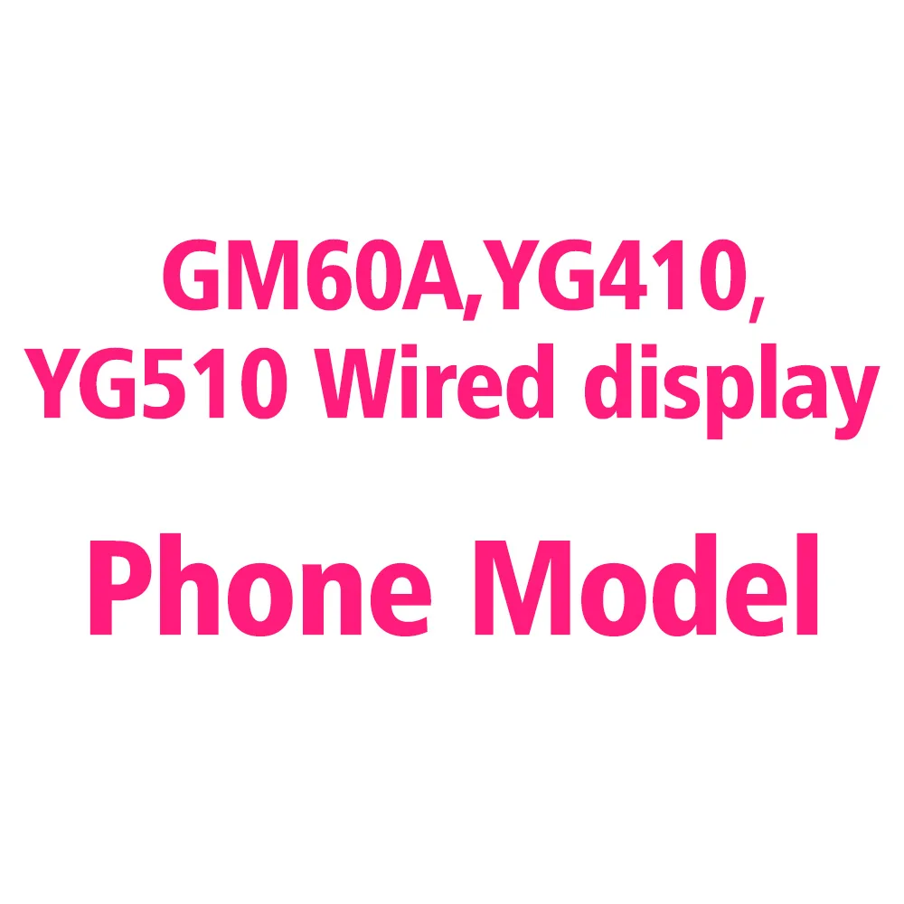 GM60A YG410 YG510 YG610 проектор проводной Дисплей Модель телефона | Электроника