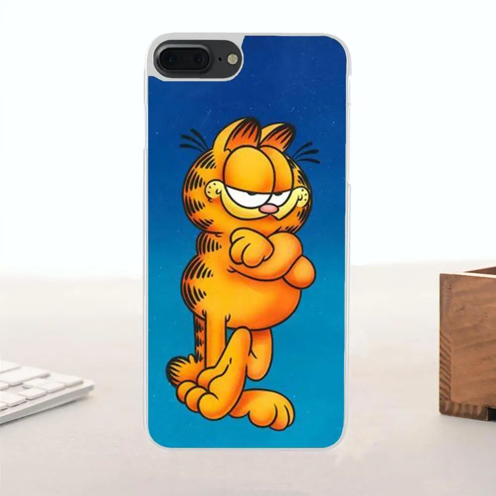 Bixedx милый кот Гарфилда для Samsung Galaxy A3 A5 A7 J1 J2 J3 J5 J7 2015 2016 2017 мягкий чехол сотового