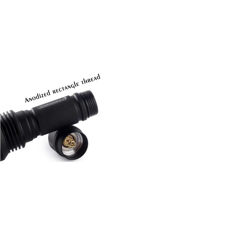 Новый конвой C8 Cree XML2 U2-1A светодиодный вспышка светильник фонарь для велосипеда