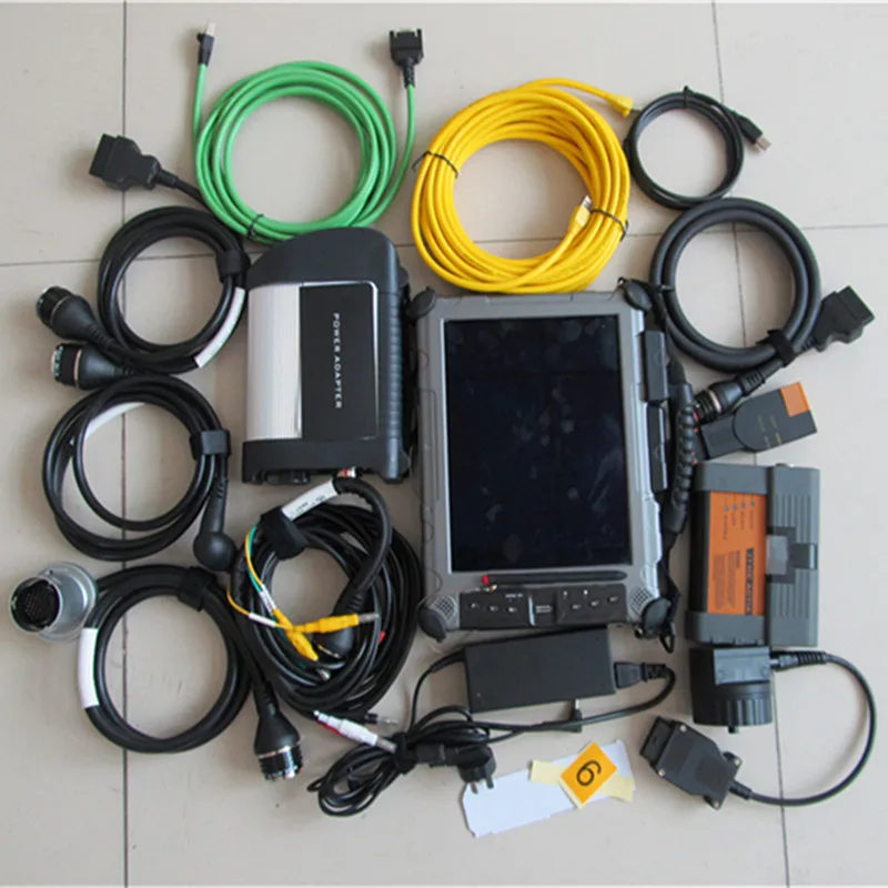 MB Star c4 sd connect + новейший ICOM a2 для BMW 2in1 Мини SSD программное обеспечение IX104 сенсорный