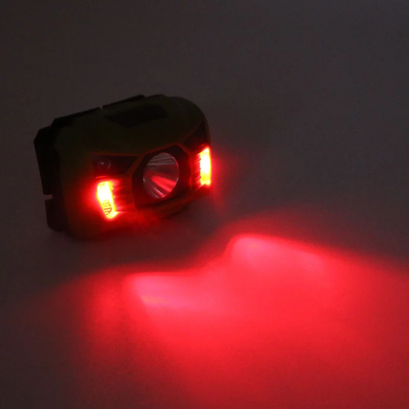 Средства ухода за кожей движения Сенсор фары индукции USB Перезаряжаемые фара 2 переключатель режимов Глава фонарик факел лампы для кемпинга+ кабель USB