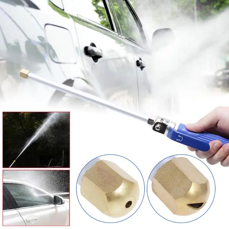 

Car High Pressure Washer Water Gun Power Washer Water Jet Spray Nozzle Water Hose With Long Bent Pole Cleaning Tools Washer Gun