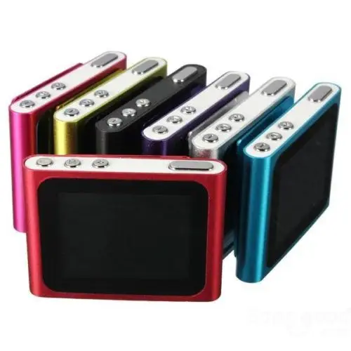 BGreen 8 Гб ЖК-дисплей Экран зажим Mp3 плеер с FM радио Поддержка 32 ГБ Micro SD/TF в том числе