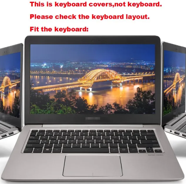 

Laptop High Clear Transparent Tpu Keyboard protectors Cover guard For ASUS UX410 UX410UQ UX410UA 2016 release