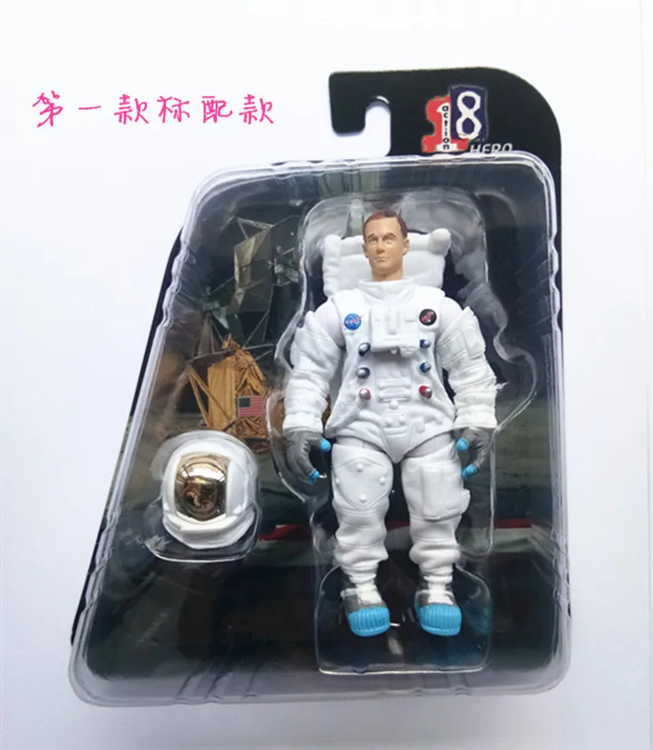 Simulation Pvc Figure Astronaut Spaceman Model Ornaments Dolls Toy Joints Movable Model Decoration Christmas Birthday Gift