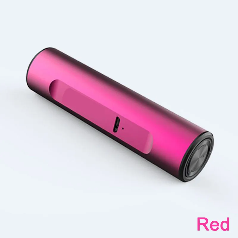 Оригинальные S5 TWS Горячие IPX67 наушники Bluetooth 5,0 Беспроводные наушники с металлической зарядной коробкой шумоподавление невидимая гарнитура для улицы - Цвет: Red