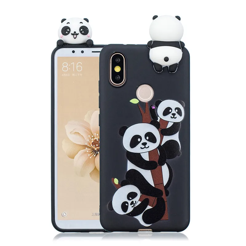3D чехол для телефона из мягкого силикона ТПУ с рисунком Red mi 7 милой пандой совой