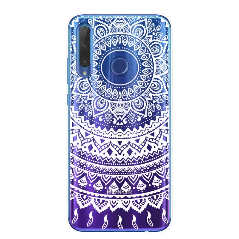 T6113 Ретро Мандала Цветок чехол для телефона для huawei Honor 9 10 20 Lite Pro Чехол TPU чехол s для huawei mate 10 20 Lite Pro Ловец снов - Цвет: T6113