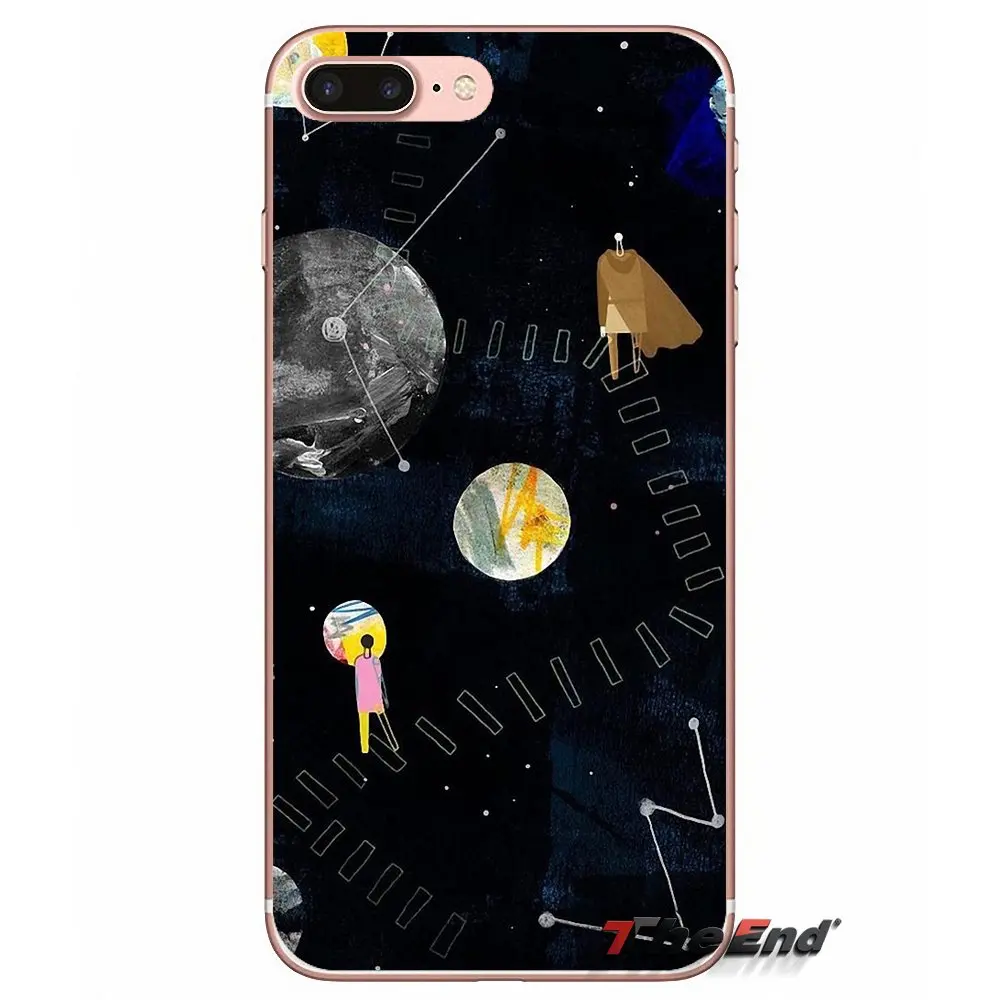 Gary tonge Космические Планеты звезды для iPhone X 4 4S 5 5S 5C SE 6 6S 7 8 Plus Samsung Galaxy J1 J3 J5 J7 A3 A5 2016