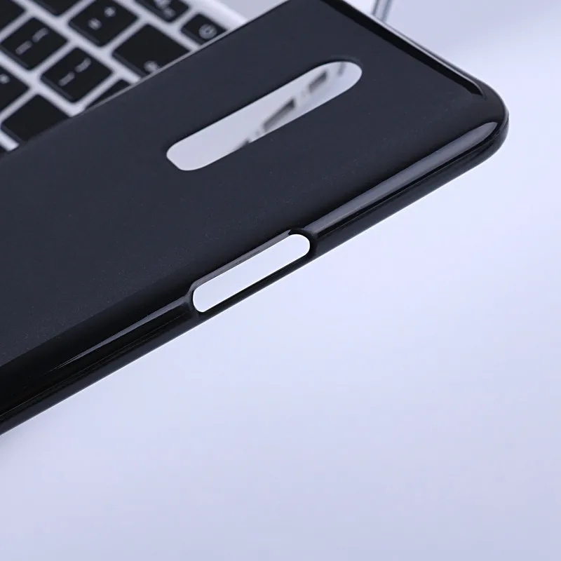 Для Oneplus 6 Чехол две стороны матовый Анти-отпечатков пальцев ТПУ чехол для