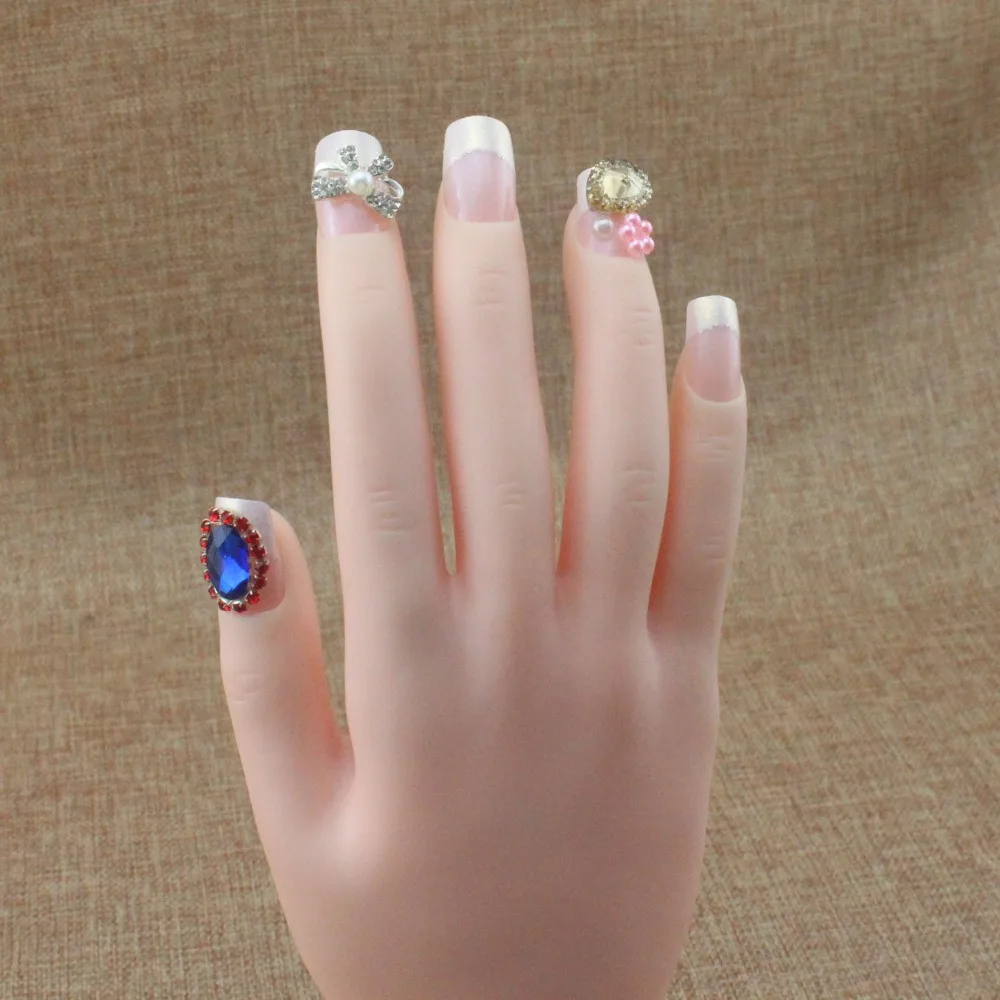 Сапфир синий камень и дрель ногтей Ложные Nail T062|nail extension|nail woodnail bulb |