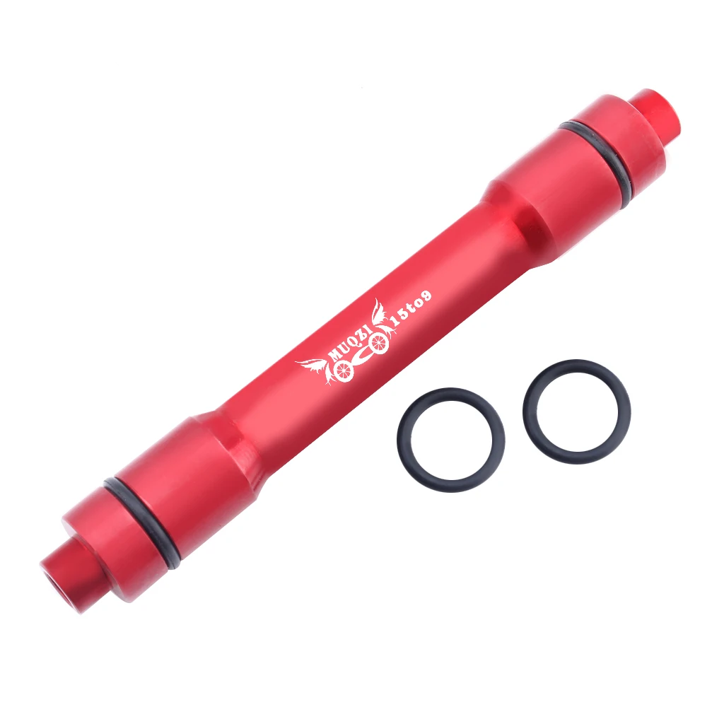 MTB Bicycle QR15mm to 9mm Thru Axle Quick Release Hub Conversion Front Wheel Adapter | Спорт и развлечения