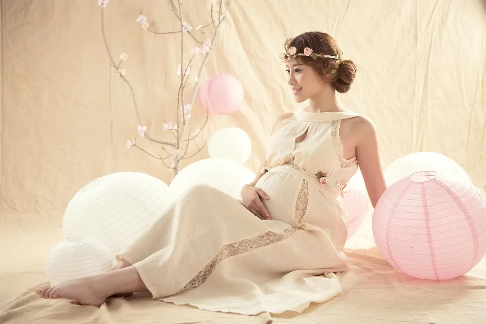 Платье для беременных платье фотосъемки с пеньковой юбкой новинка 2017 | Женская