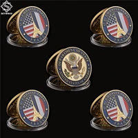 5pcs 2019 usa great seal department of state embassy paris france commemorative challenge gold coin collection gifts