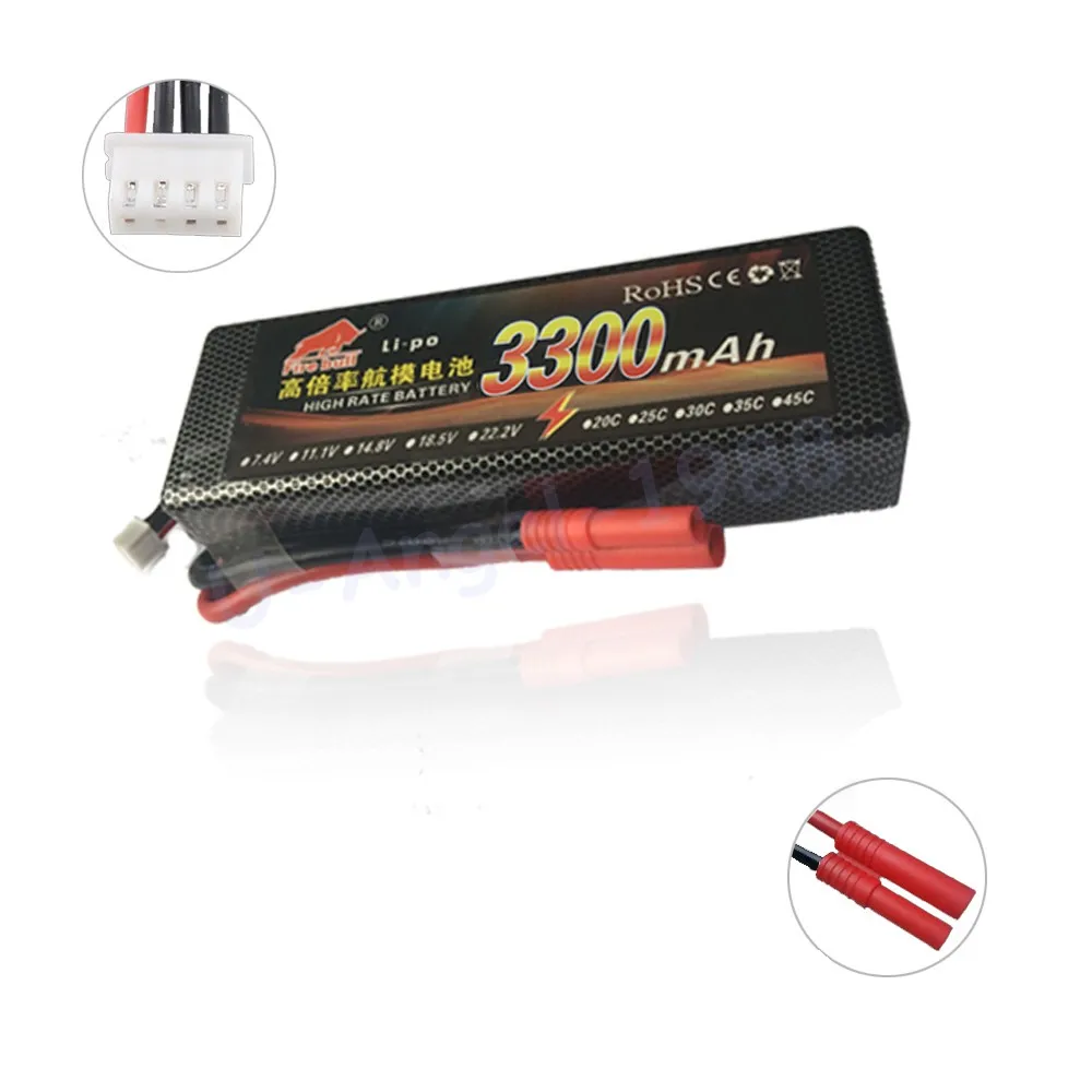

1pcs 3S lipo battery 11.1v 3300mAh 30C For rc helicopter rc car rc boat quadcopter Li-Polymer battey