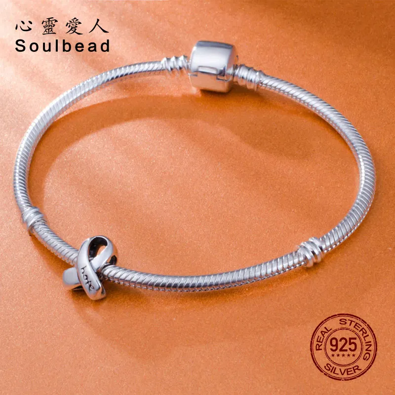 Soulbead подвеска Pandora из серебра 925 пробы оригинальные бусины-подвески для браслетов