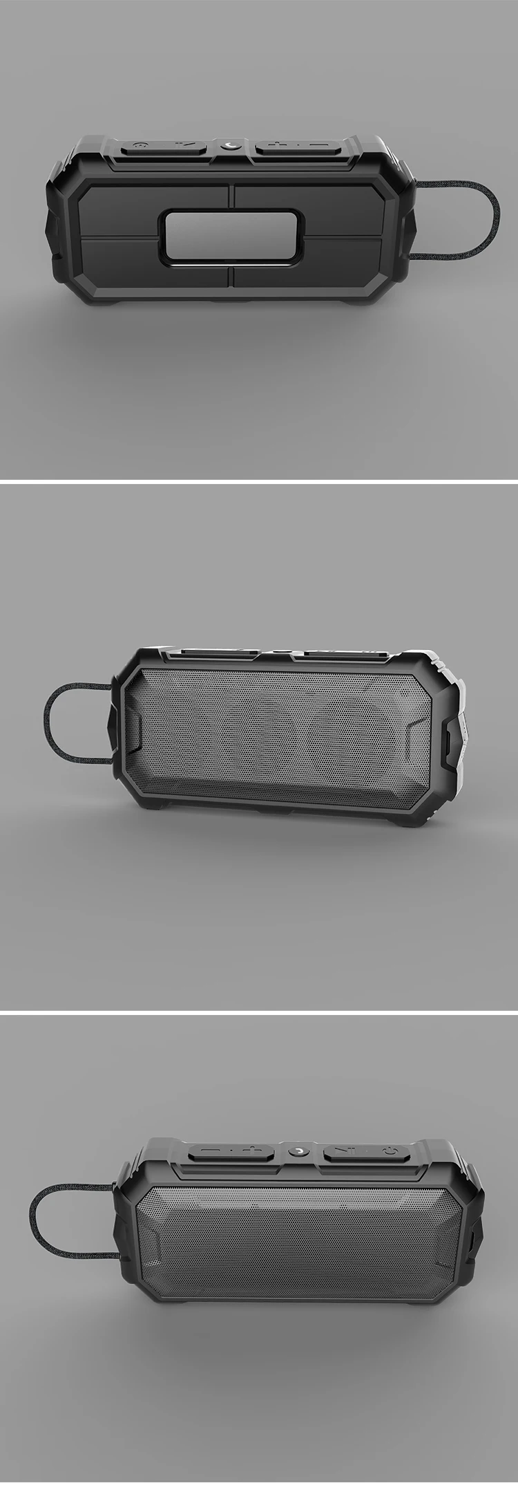 TOPROAD портативный Bluetooth динамик Водонепроницаемый 10 Вт беспроводной стерео бас динамик s звуковая коробка с AUX Hands-free TWS TF слот для карты