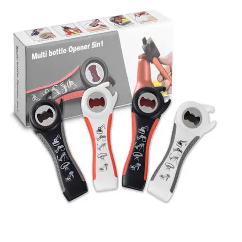 Все в одном открывалка для бутылок банка ручной консервный нож инструмент гаджет