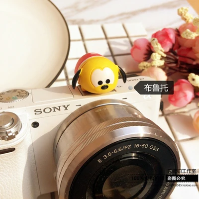 3D мультфильм Герой Мстители камера Фонарик Горячий башмак Крышка для Canon Nikon Fujifilm samsung Panasonic Leica Olympus