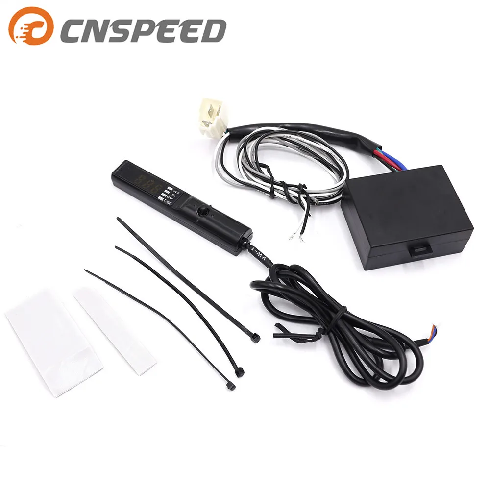 Универсальный автомобильный турботаймер CNSPEED YC100533 с черным/красным/синим/белым